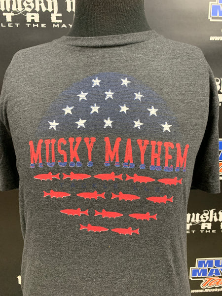 Red White & Blue Mayhem T-shirt