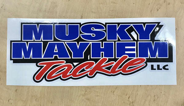 Musky Mayhem Tackle llc Decals