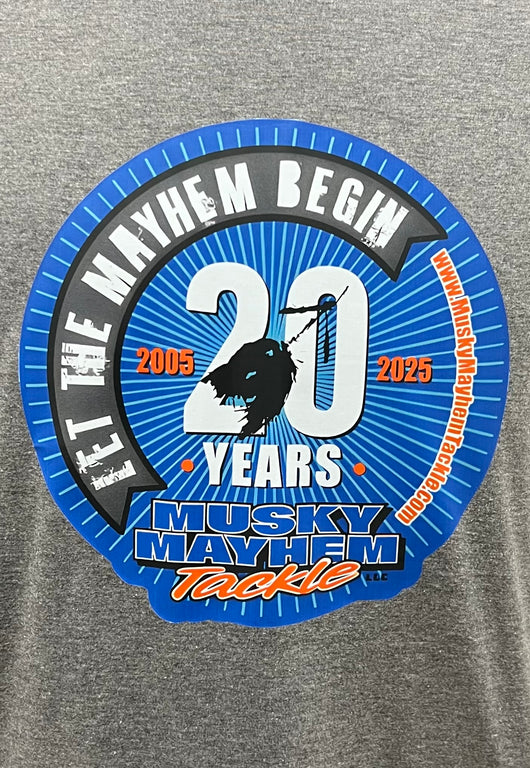 20 YEARS OF MAYHEM T SHIRT