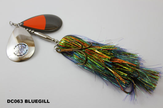 double cowgirl fishing lure with inline sinker DOUBLE COWGIRL – Musky Mayhem Tackle llc