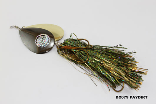 double cowgirl fishing lure with inline sinker DOUBLE COWGIRL – Musky Mayhem Tackle llc