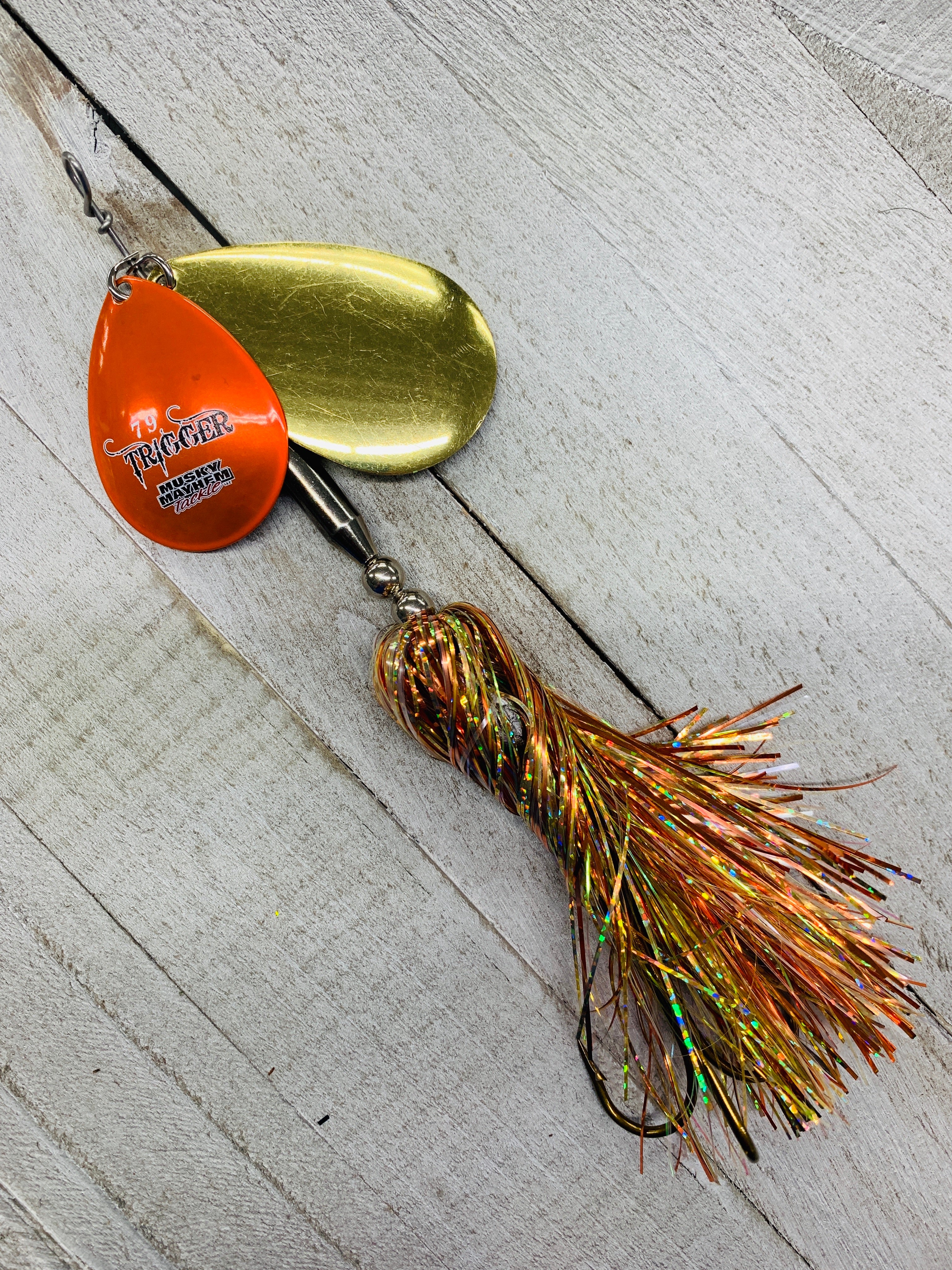 Custom BAITS from Musky Mayhem Tackle llc
