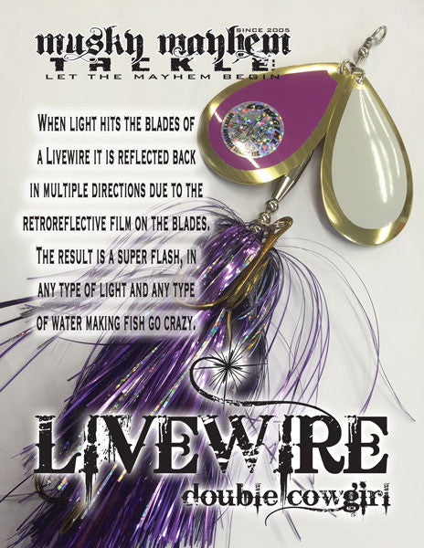 CUSTOM LIVEWIRE DC - Musky Mayhem Tackle llc